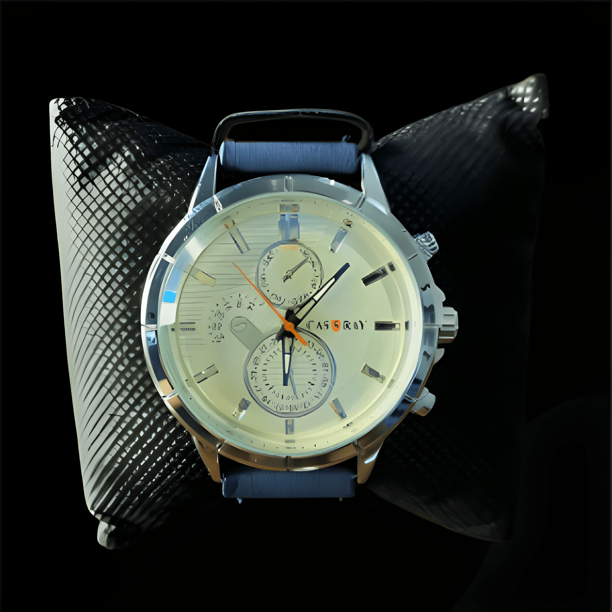 CASSRAY - BLUE X WHITE - lustroluxe